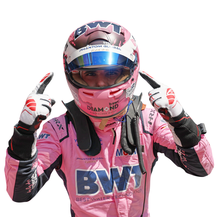 Home Page 3 Pole motorsport PR brand racing driver celebrating a win.