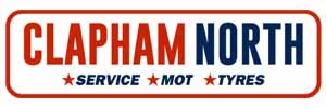 Mailing Lists 4 Clapham North MOT Garage logo.