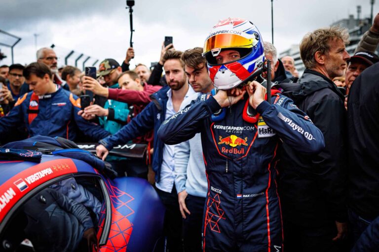 Max Verstappen in his NLS debut.