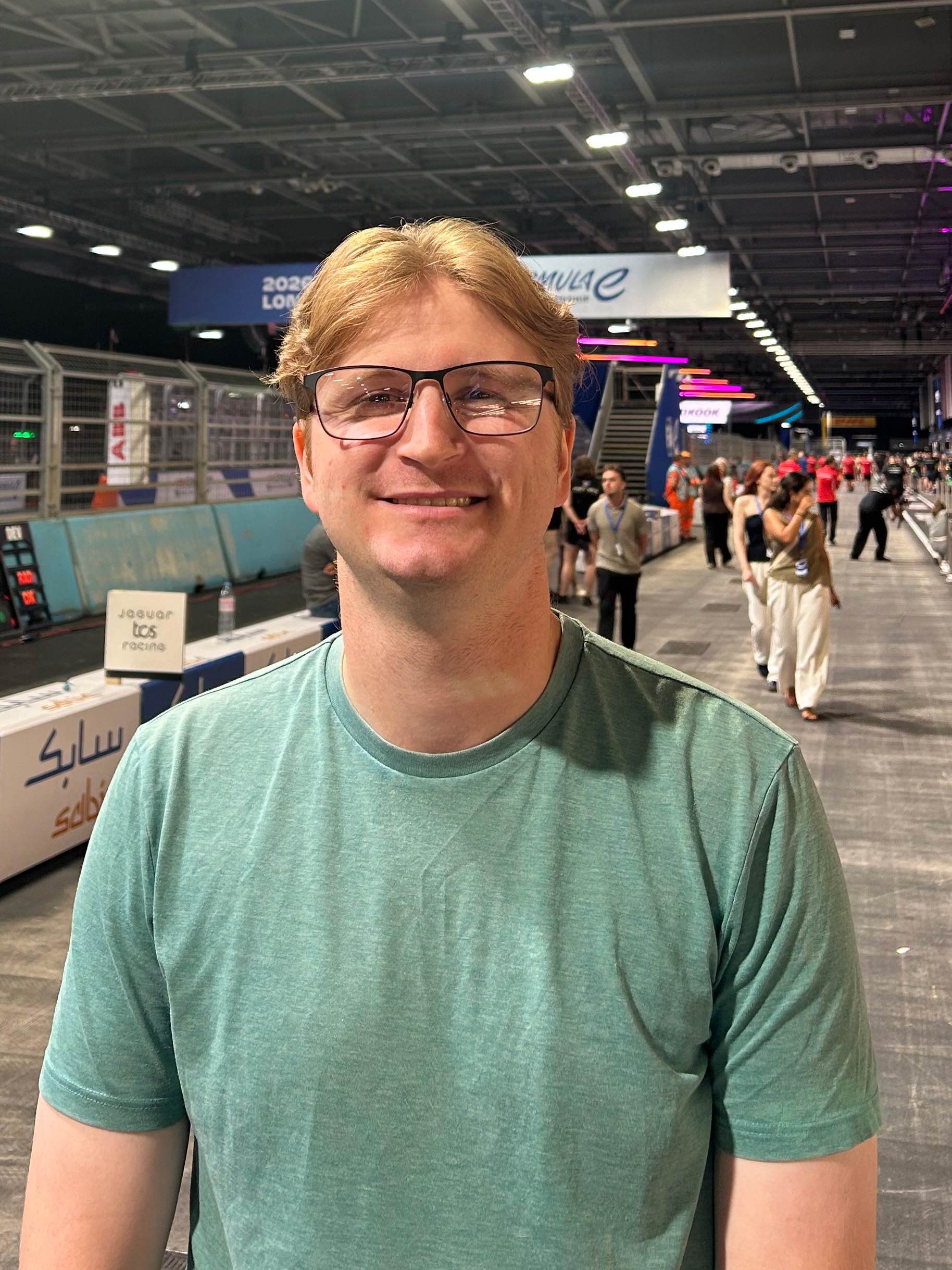 Vincent Franceschini, owner of Pole motorsport PR agency.